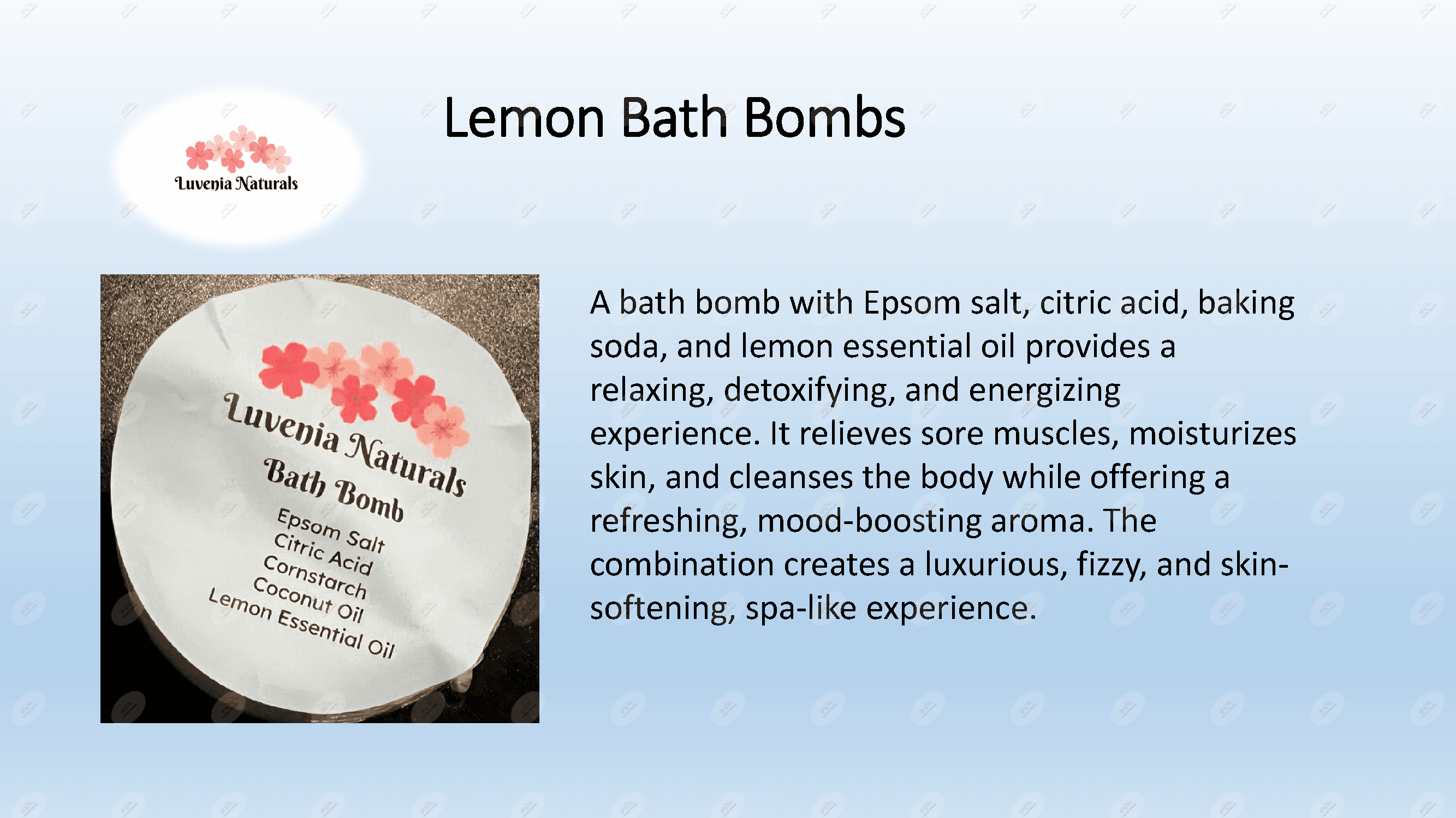 Lemon Bath Bomb