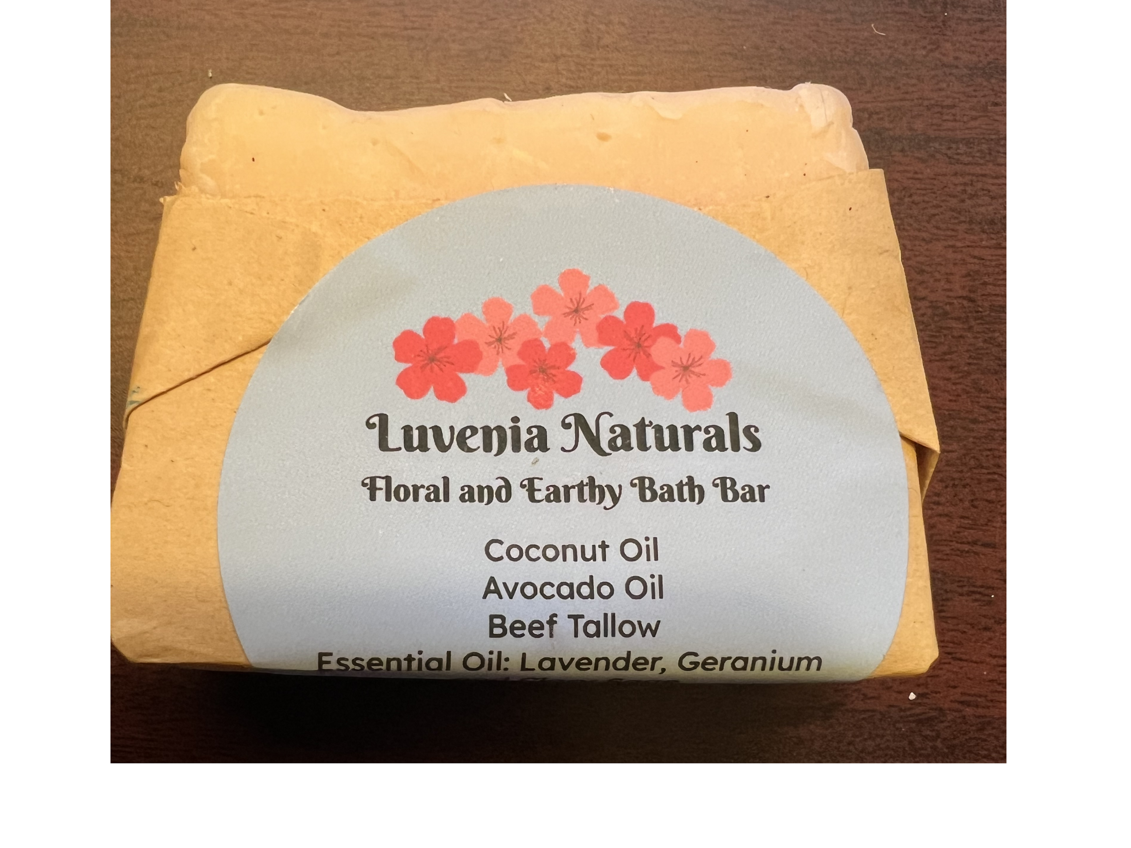 Floral and Earthy Bath Bar