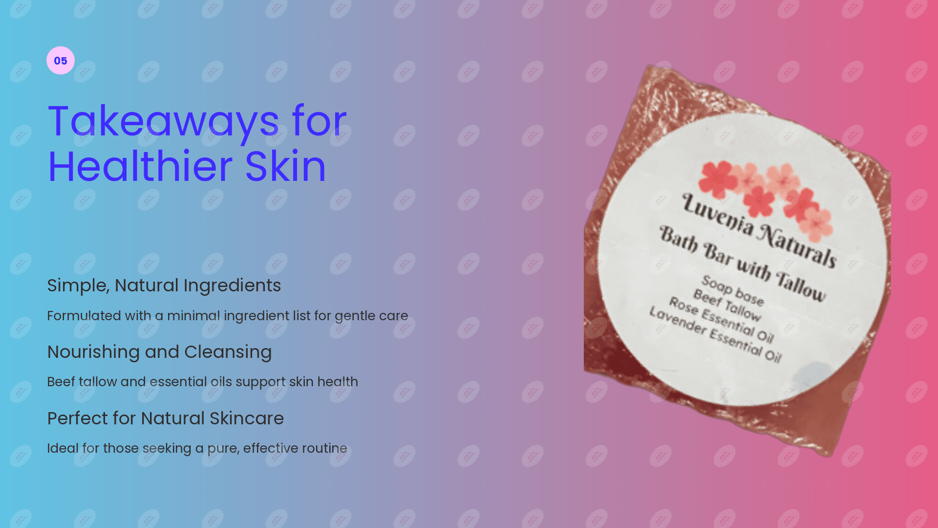 Bath Bar with Tallow