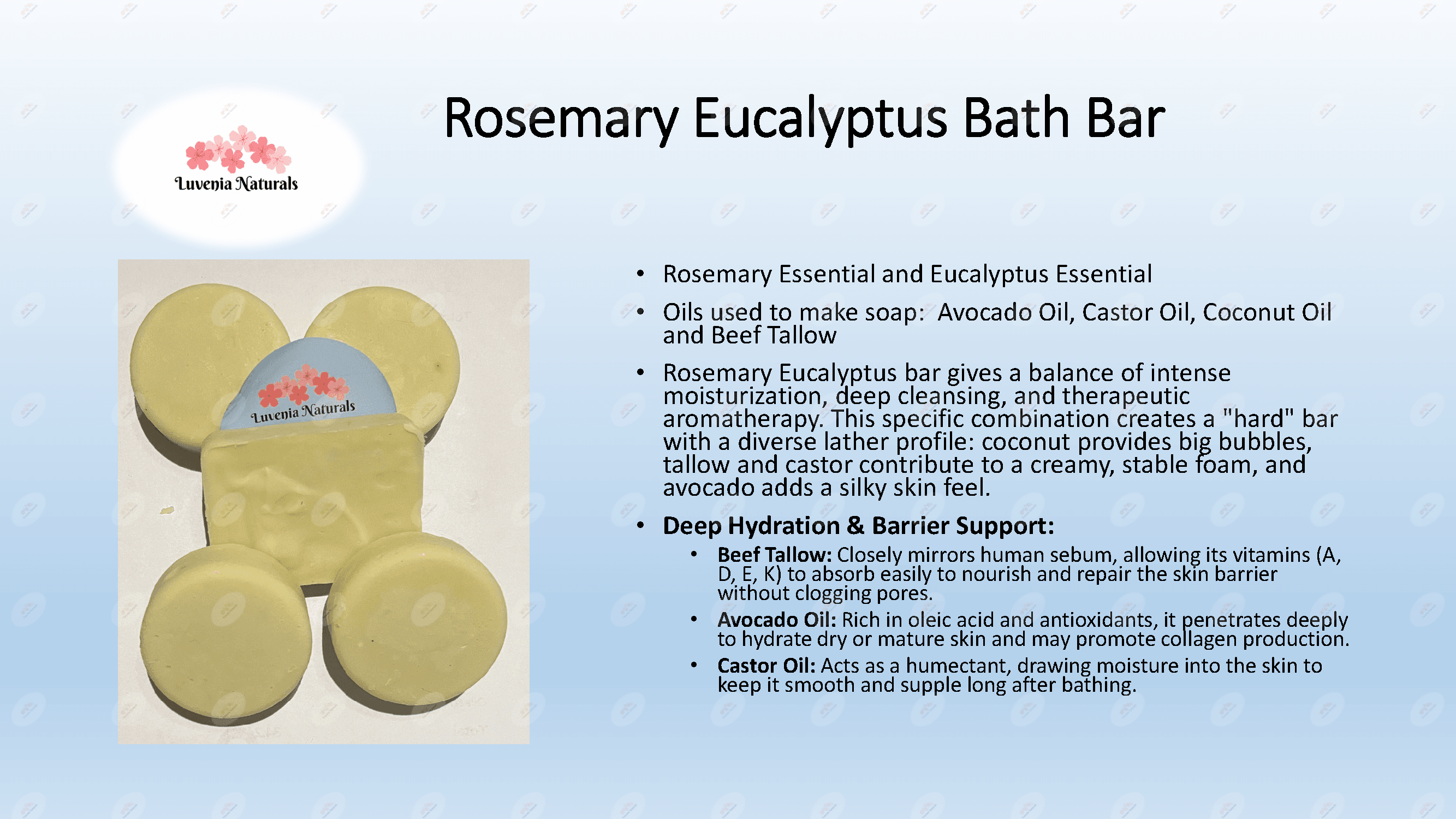 Rosemary Eucalyptus Bath Bar