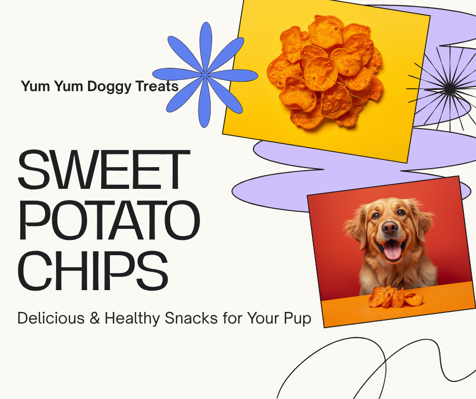 Sweet Potato Chips Dog Treat